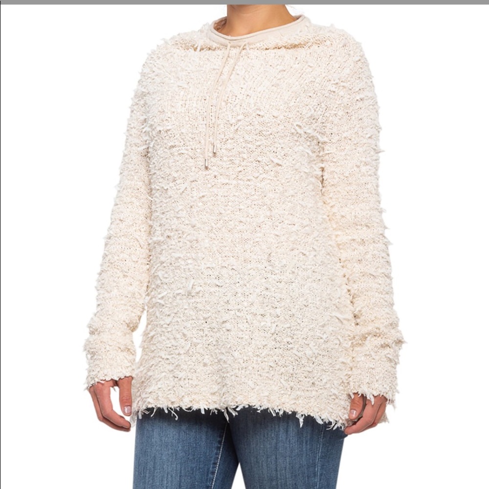 🛑CLEARANCE‼️ 🆕 Nic + Zoe Snugness Sweater Cream size large